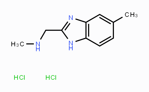 CAS No. 887571-32-6, N-methyl-1-(5-methyl-1H-benzimidazol-2-yl)methanamine dihydrochloride