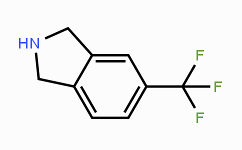 CAS No. 342638-03-3, 5-(Trifluoromethyl)isoindoline