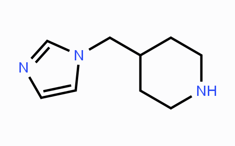 CAS No. 90748-03-1, 4-((1H-Imidazol-1-yl)methyl)piperidine