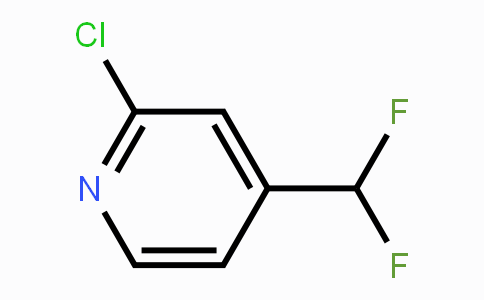 CAS No. 1204296-03-6, 2-Chloro-4-(difluoromethyl)pyridine