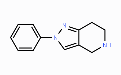 CAS No. 929973-74-0, 2-Phenyl-4,5,6,7-tetrahydro-2H-pyrazolo[4,3-c]pyridine
