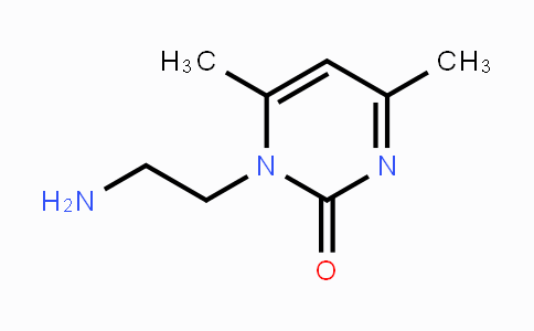 CAS No. 889945-01-1, 1-(2-Aminoethyl)-4,6-dimethylpyrimidin-2(1H)-one