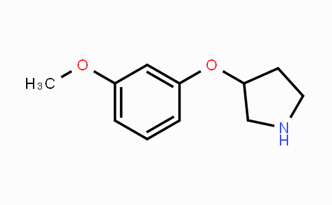 CAS No. 740023-17-0, 3-(3-Methoxyphenoxy)pyrrolidine