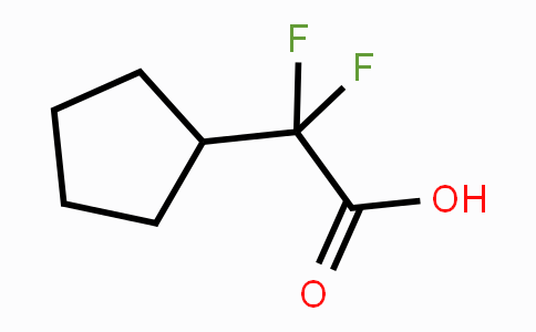 CAS No. 1027513-89-8, 2-cyclopentyl-2,2-difluoroacetic acid