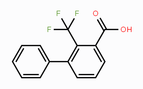 CAS No. 1214370-66-7, 2-(Trifluoromethyl)biphenyl-3-carboxylic acid