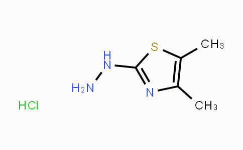 124285-37-6 | 2-Hydrazino-4,5-dimethyl-1,3-thiazole hydrochloride