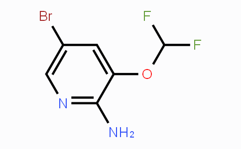 CAS No. 947249-13-0, 5-Bromo-3-(difluoromethoxy)pyridin-2-amine