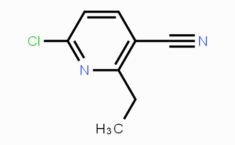 CAS No. 1150103-22-2, 6-Chloro-2-ethylnicotinonitrile