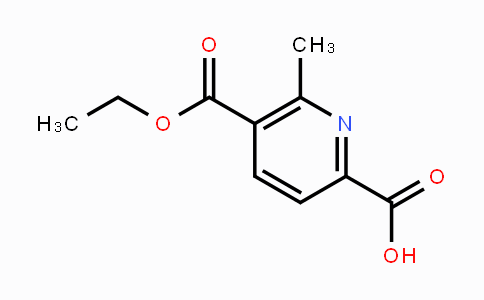 CAS No. 890302-07-5, 5-(Ethoxycarbonyl)-6-methylpyridine-2-carboxylic acid