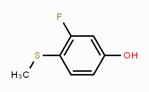 CAS No. 13333-79-4, 3-Fluoro-4-(methylthio)phenol