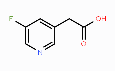 CAS No. 38129-24-7, 2-(5-Fluoropyridin-3-yl)acetic acid