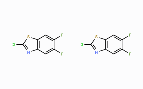 CAS No. 960535-39-1, 2-Chloro-5,6-difluorobenzo[d]thiazole 2-Chloro-5,6-difluorobenzo[d]thiazole