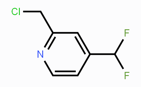 CAS No. 1256791-27-1, 2-(Chloromethyl)-4-(difluoromethyl)pyridine