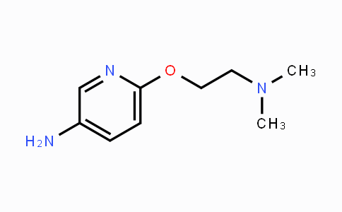 CAS No. 884341-06-4, 6-[2-(Dimethylamino)ethoxy]pyridin-3-amine