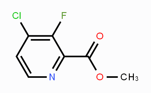 CAS No. 1034921-05-5, Methyl 4-chloro-3-fluoropicolinate