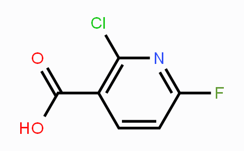 CAS No. 1211533-26-4, 2-Chloro-6-fluoronicotinic acid