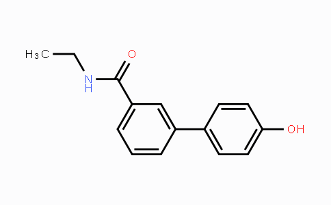 CAS No. 1261947-44-7, N-Ethyl-4'-hydroxy-[1,1'-biphenyl]-3-carboxamide