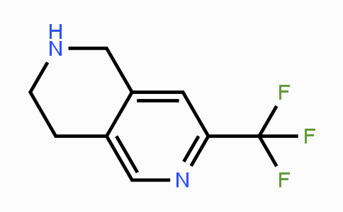 CAS No. 765298-22-4, 7-(Trifluoromethyl)-1,2,3,4-tetrahydro-2,6-naphthyridine