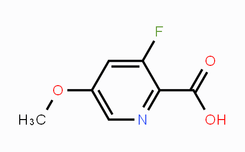 1227511-52-5 | 3-Fluoro-5-methoxypicolinic acid
