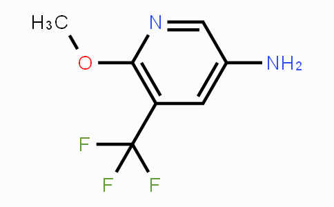CAS No. 1211584-76-7, 6-Methoxy-5-(trifluoromethyl)pyridin-3-amine