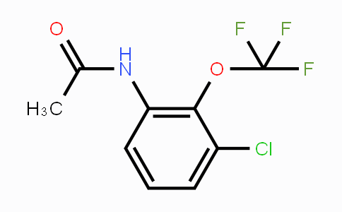 CAS No. 2007916-05-2, N-(3-Chloro-2-(trifluoromethoxy)phenyl)acetamide