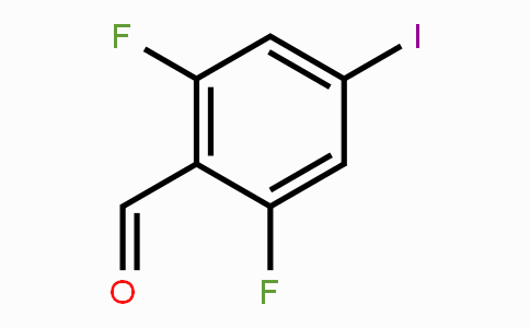 CAS No. 1160573-10-3, 2,6-Difluoro-4-iodobenzaldehyde