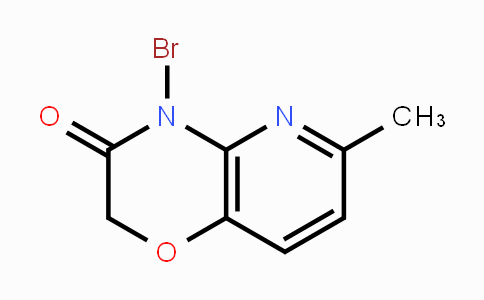 CAS No. 1936248-77-9, 4-Bromo-6-methyl-2H-pyrido[3,2-b][1,4]oxazin-3(4H)-one