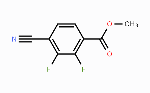 CAS No. 1805635-29-3, Methyl 4-cyano-2,3-difluorobenzoate