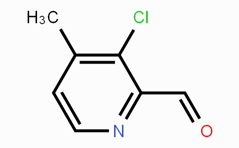 CAS No. 884495-43-6, 3-Chloro-2-formyl-4-picoline