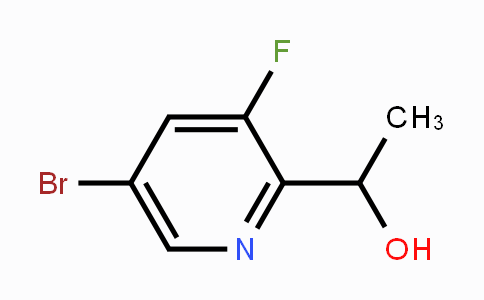 CAS No. 1799412-31-9, 1-(5-Bromo-3-fluoropyridin-2-yl)ethanol
