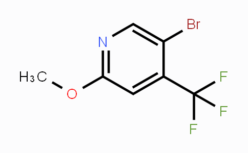CAS No. 688047-09-8, 5-Bromo-2-methoxy-4-(trifluoromethyl)pyridine