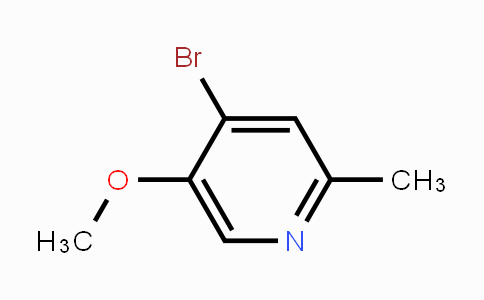 CAS No. 1256804-48-4, 4-Bromo-5-methoxy-2-methylpyridine