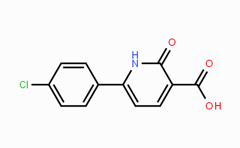 CAS No. 147269-16-7, 6-(4-Chloro-phenyl)-2-oxo-1,2-dihydro-pyridine-3-carboxylic acid