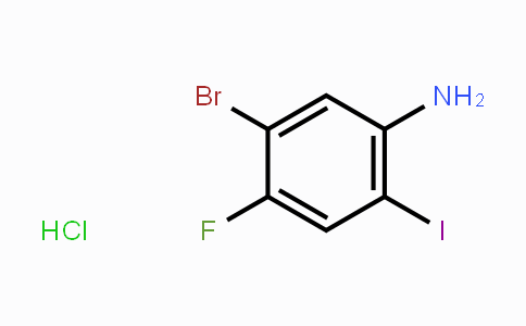 CAS No. 2007925-23-5, 5-Bromo-4-fluoro-2-iodobenzenamine hydrochloride