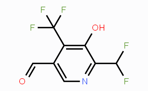 1806979-19-0 | 2-(Difluoromethyl)-3-hydroxy-4-(trifluoromethyl)pyridine-5-carboxaldehyde