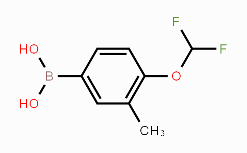 CAS No. 958451-72-4, 4-Difluoromethoxy-3-methyl-benzeneboronic acid