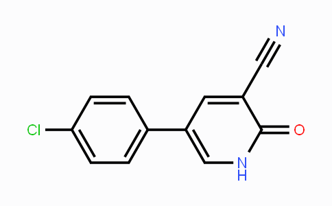 CAS No. 35982-98-0, 5-(4-Chlorophenyl)-2-oxo-1,2-dihydro-3-pyridinecarbonitrile