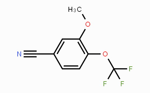 CAS No. 1261557-43-0, 3-Methoxy-4-trifluoromethoxy-benzonitrile