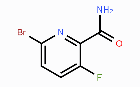 CAS No. 1880080-54-5, 6-Bromo-3-fluoropicolinamide