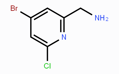 CAS No. 1393577-13-3, (4-Bromo-6-chloropyridin-2-yl)methanamine