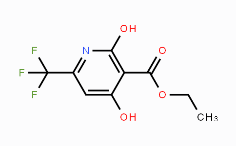 CAS No. 947144-28-7, Ethyl 2,4-dihydroxy-6-(trifluoromethyl)nicotinate