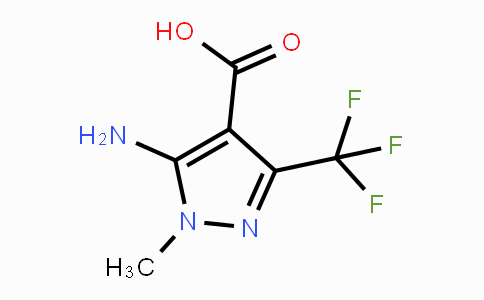 CAS No. 317806-51-2, 5-Amino-1-methyl-3-(trifluoromethyl)-1h-pyrazole-4-carboxylic acid
