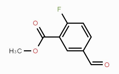 CAS No. 165803-94-1, Methyl 2-fluoro-5-formylbenzoate