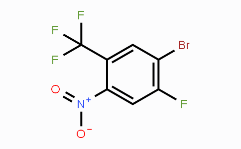 CAS No. 1121586-27-3, 1-Bromo-2-fluoro-4-nitro-5-(trifluoromethyl)benzene