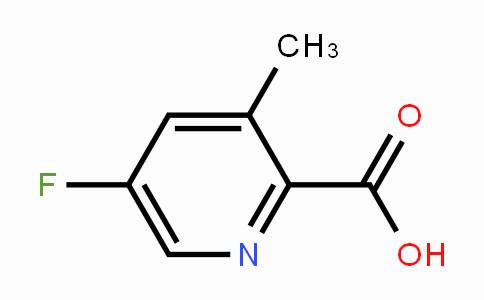 CAS No. 1256808-59-9, 5-Fluoro-3-methylpicolinic acid