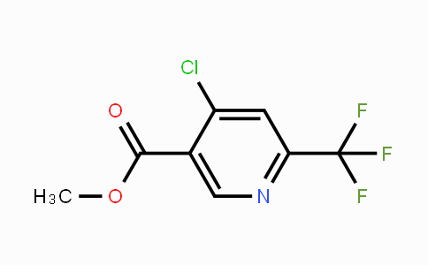 CAS No. 1211539-36-4, 4-Chloro-6-trifluoromethyl-nicotinic acid methyl ester