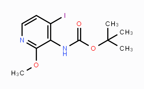 CAS No. 162709-20-8, tert-Butyl (4-iodo-2-methoxypyridin-3-yl)carbamate