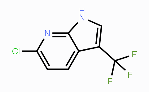 CAS No. 932406-36-5, 6-Chloro-3-(trifluoromethyl)-1H-pyrrolo[2,3-b]pyridine