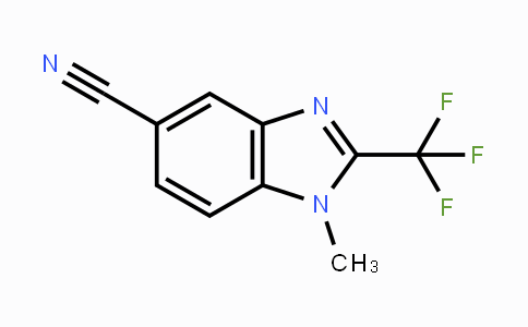 CAS No. 1506412-07-2, 1-Methyl-2-(trifluoromethyl)-1H-benzo[d]imidazole-5-carbonitrile