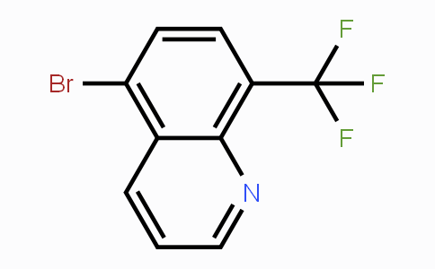 CAS No. 1239460-75-3, 5-Bromo-8-(trifluoromethyl)quinoline